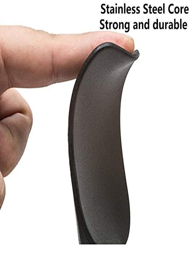 TASKHOUSE Silicone Spatula Set Rubber Spatulas with Stainless Steel Core Non-Stick Kitchen Utensils for Cooking, Baking & Mixing - 2 Piece (Black) - Image 4